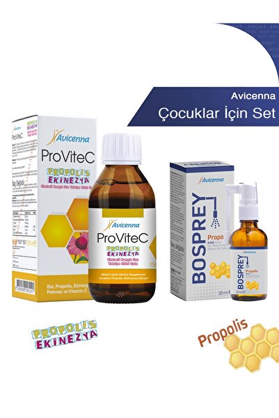 Avicenna Bosprey ve Provitec Çocuklar Için Propolis Sprey  C Vitamini Seti