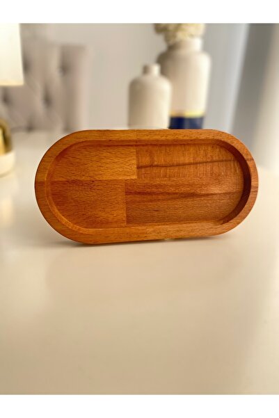 HBS Art Design وعاء زيت خشبي تحت صينية تقديم خشب الزان وعرض القهوة