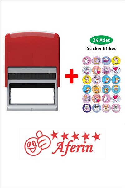 Baskı Life Kendinden Mürekkepli Öğretmen Kaşesi Aferin Kaşesi Bl-83