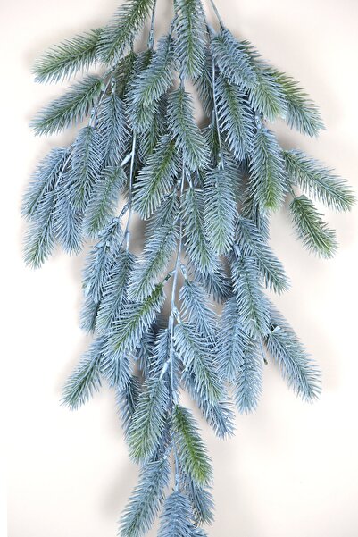 Yapay Çiçek Deposu Yapay Çiçek Sarkan Çam Dalı 80 Cm Ladin