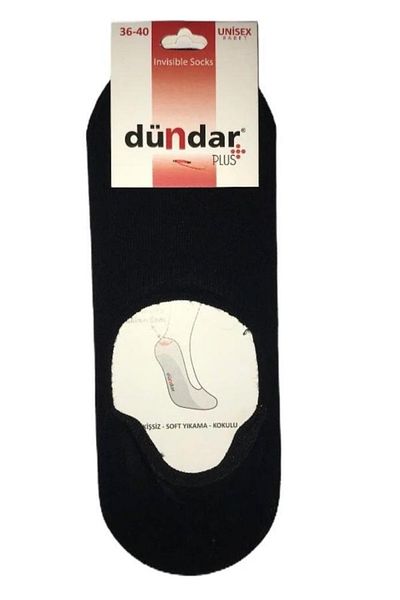 Dündar Unisex 12" Cotton Seamless Silicone Ballerina Socks
