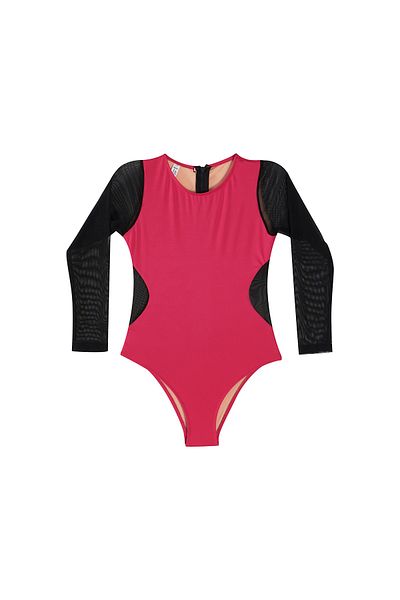 SHELLSEA Girl's Tulle Detailed Long Sleeve Swimsuit
