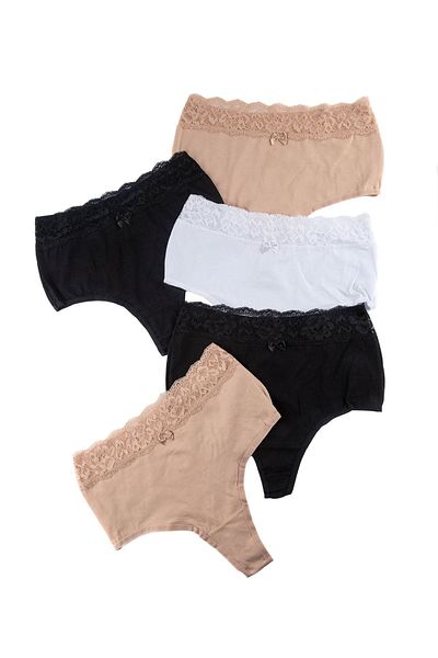 Nicoletta Slip - Mehrfarbig - 5er-Pack