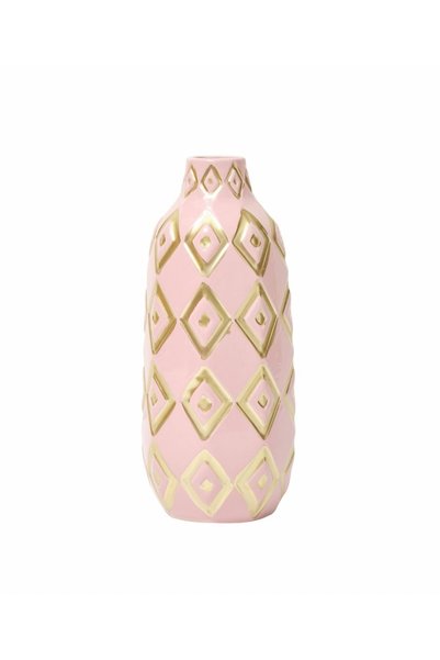 Karaca Home Joyful Pembe Vazo 30 Cm