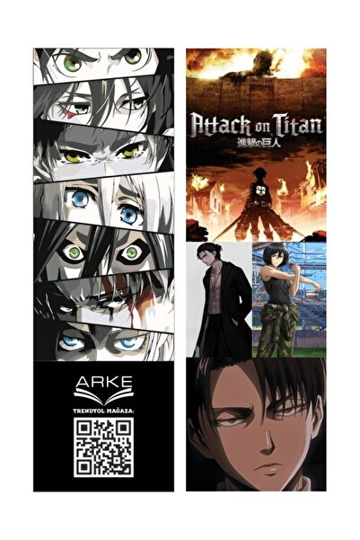 Arke Titana Saldırı (attack On Titan) Manga Ayracı