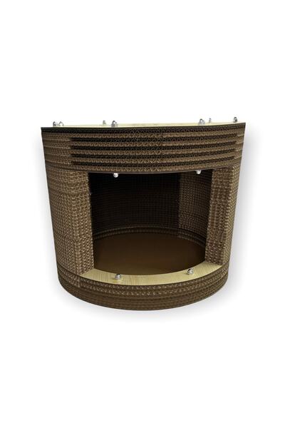 Herniks Natural Cat Herb Cat Scratching House 40x40x33 Cm Hr2004