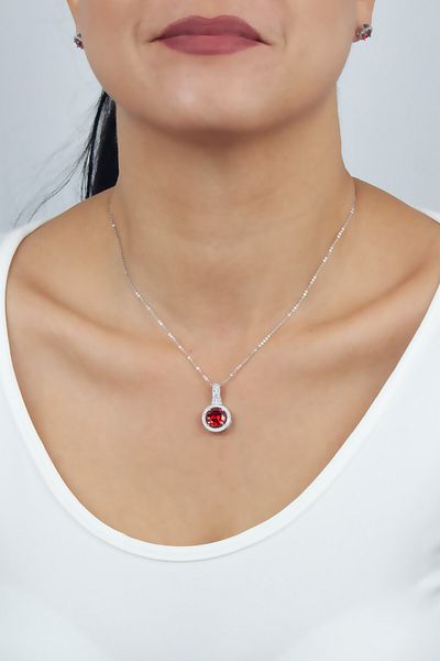 Pridza Evening Dress Necklace Earring Set