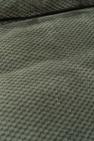 Karaca Home Theoline Khaki Double Welsoft Jacquard Blanket