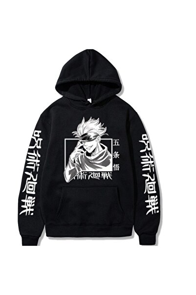 GALASHOP Jujutsu Kaisen Gojo Satoru Baskılı Hoodie Model455