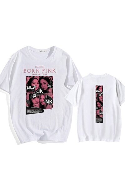 GALASHOP Blackpink Bornpink Lisa Jennie Jisoo Rose T-shirt Mod465