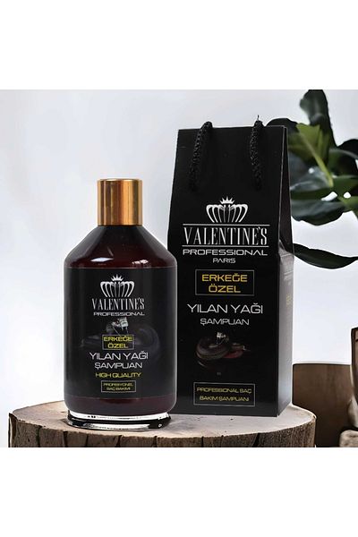 VALENTINES PROFESSIONAL 19 Natural Oil Snake Oil Miracle Care Shampoo for Men