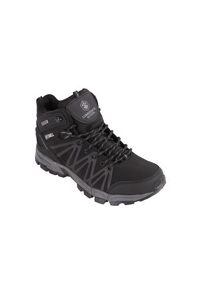 lumberjack Μαύρες μπότες Shell Hi 2pr