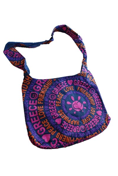 Bay Şapkacı Colorful Sports Shoulder Women's Bag (Inner Lined)