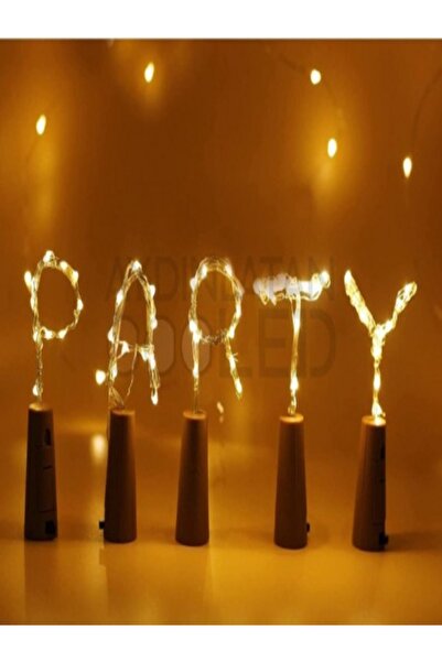 KAYAX 3 M Tıpa Şeklinde Dekoratif Amaçlı Kullanılan Gün Işığı Renginde Peri Led