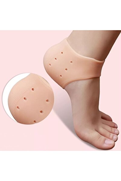 Alışverişhanem Aveo 2 Adet Silikon Topuk Gömlek Gömlek Dikeni Çatlak Koruyucu Topuk Yumuşatıcı