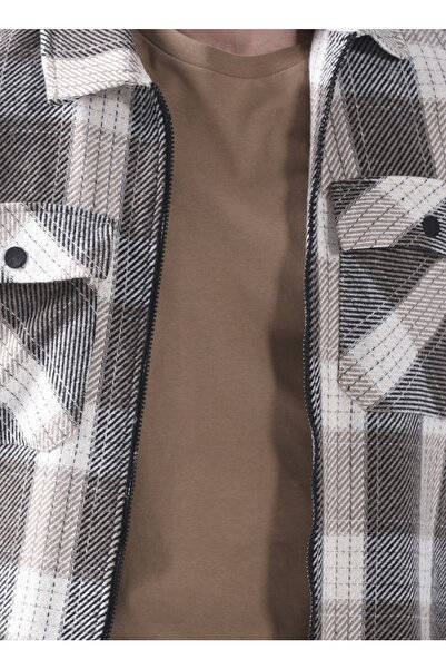 Fabrika Men's Plaid Mink Jacket - Comfort cm Ckt Doromi