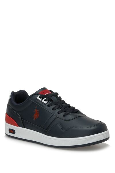 U.S. Polo Assn. حذاء رياضي رجالي من Roll 3fx باللون الأزرق الداكن