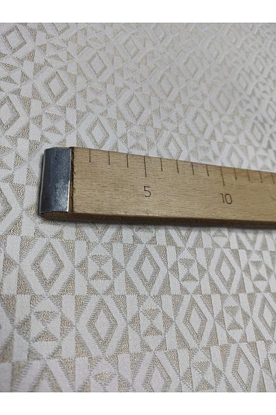 Evcimenhome Ζακάρ Υφαντό Ύφασμα 140cmx200cm Minidiaekru