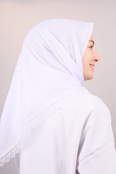 Eripek Iğne Oyalı Geniş Fistolu Yazma - Desen-03 - Beyaz-55