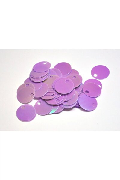 Bi hızlı Torba Pulu, Patik Pulu (10 grama) 20 mm janjanli lila boja