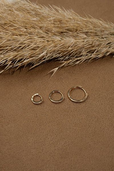 Jack Ferrero Steel Invoiced Earrings, Guaranteed to Not Fade Color