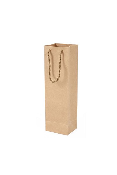 Milim Matbaa Крафт торбички за бутилки 10 броя 10,5x35x8,5 см