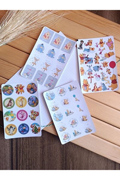 EyER Shoping Winnie The Pooh Sticker Etiket Seti