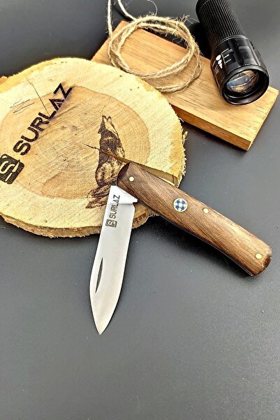 SürLaz Isme Özel Katlanır Çakı Outdoor Bıçak Paslanmaz Çelik