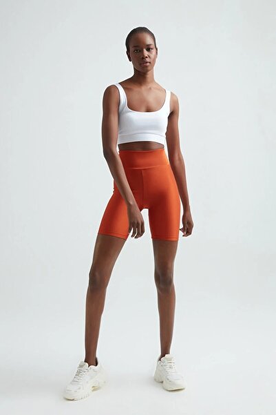 Derya Kurşun Γυαλιστερό κολάν ποδηλάτου πάνω από το γόνατο - 0596