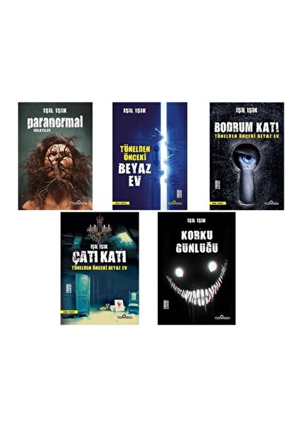 Yediveren Yayınları Işıl Işık 4 Kitap + Korku Günlüğü / 5 Kitap Set
