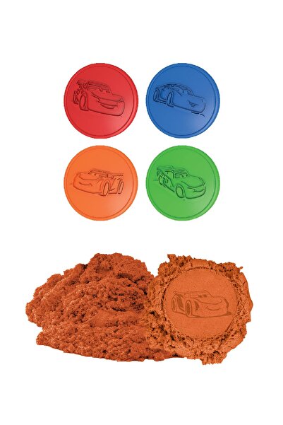 Red Castle Disney Cars 3 Temalı Poşetli Zıpır Kum |El Becerilerini Destekleyi...