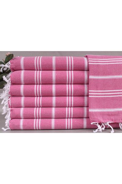 Kayra Export بيشتيمال فوشيا مقاس صغير 60x100 سم قطن بيشتيمال