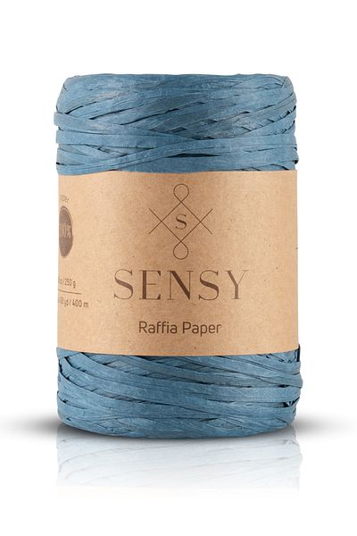 SENSY Knitting frânghie - Albastru