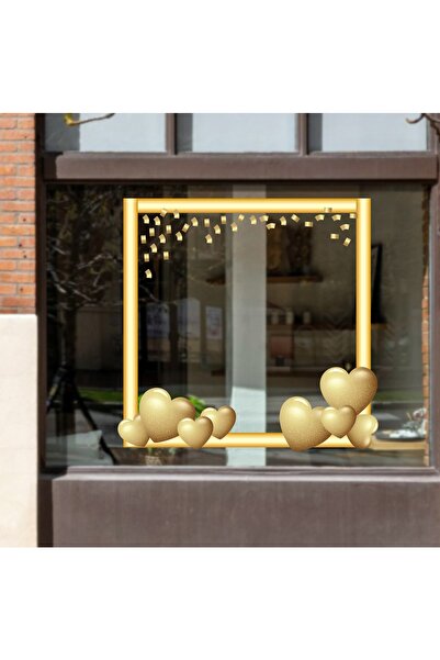 Aysprint 14 februarie Ziua Îndrăgostiților Vitrina, sticlă, autocolant pentru...