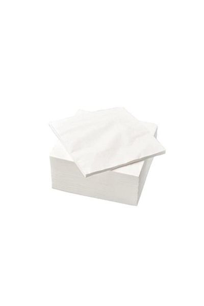 Omnisoft 24x24cm 1/4 Double Layer Luxury Serving Napkin White 24 Packs 2400 Pieces