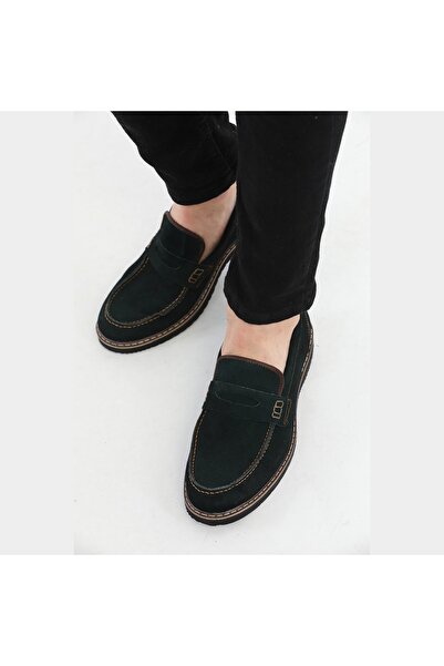 Everest Ανδρικά κλασικά δερμάτινα σουέτ παπούτσια casual