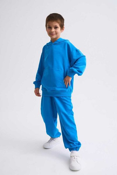 THERECOLOR Βιολογικό Φούτερ Boy's Blue με δύο τσέπες