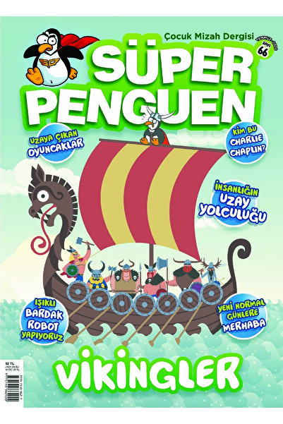 Süper Penguen Çocuk Mizah Dergisi 66. Sayı