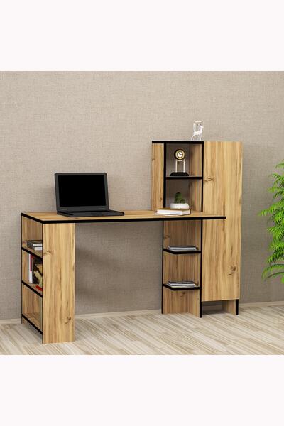 Kalender Dekor Ayame Dolaplı Bilgisayar Masası Çalışma Masası Aym04