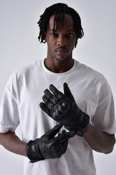 Vexo Motosiklet Eldiveni Vanguard H2o Eldiven Siyah