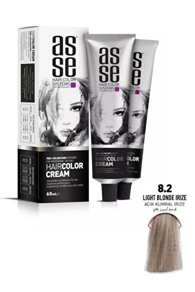 asse Hair Color Systems Saç Boyası 60 Ml. - 8.2 Açık Kumral Irize