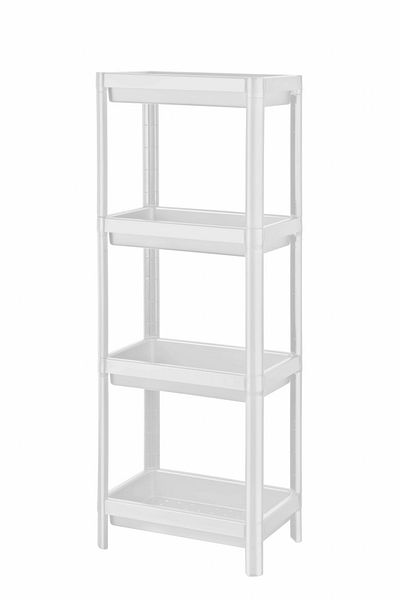 LIUWA Liuheft 4-Tier White Vesken + 4-Tier Black Vesken Organizer