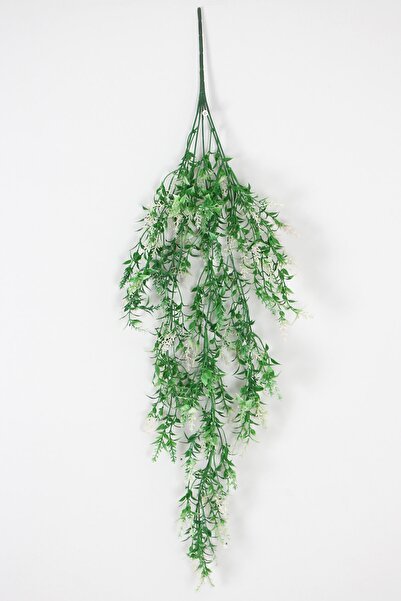 Yapay Çiçek Deposu Sarkan Bahar Yeşillik Demeti (yeşil-beyaz)