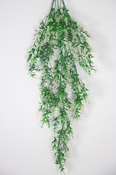 Yapay Çiçek Deposu Sarkan Bahar Yeşillik Demeti (yeşil-beyaz)