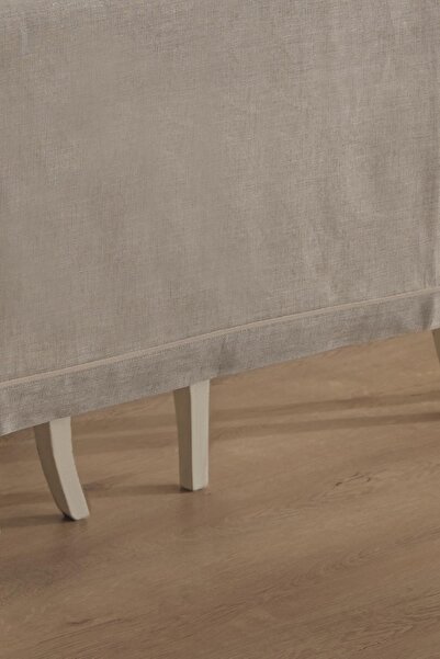 ÖDEL HOME Linen Piping Tablecloth