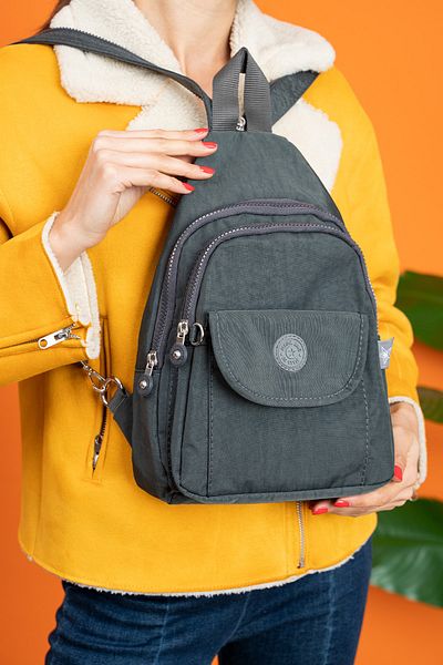 YOGII Ely Model Women's Crinkle Small Size Crossbody and Backpack Very Useful