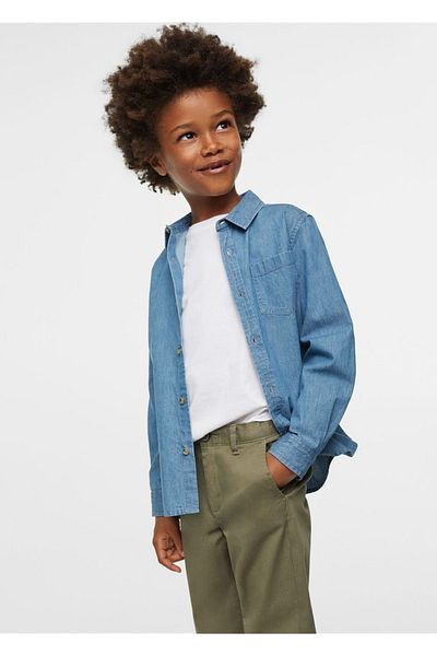 MANGO Kids Baumwoll-Chinohose