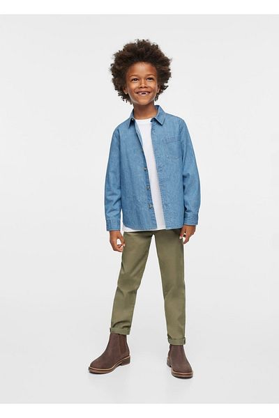 MANGO Kids Baumwoll-Chinohose