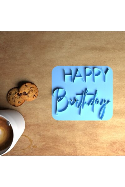 CookieKonsept قالب كوكي مطبوع عليه عيد ميلاد سعيد