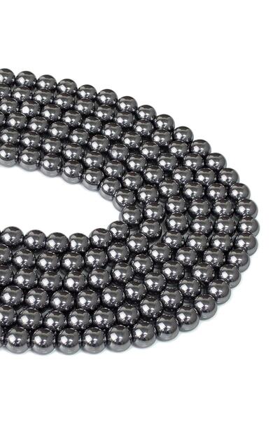 Dünya Doğal Taş 6 mm A șir de piatră terahertz - Dz2814